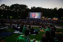Cinéma en plein air Friedrichshain