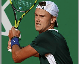Holger Rune le jeune joueur de tennis danois