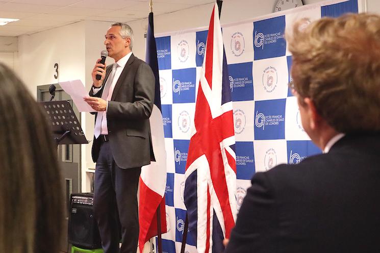 Le proviseur du Lycée Français Charles de Gaulle à Londres