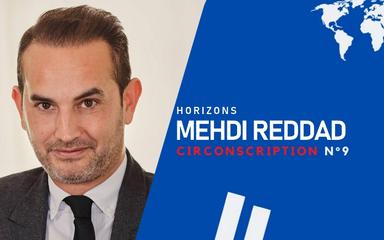 MEHDI REDDAD CANDIDAT LEGISLATIVES 9E CIRCONSCRIPTION HORIZONS