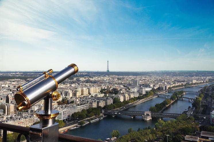 vue de paris depuis la Tour Eiffel