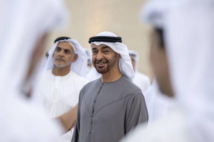 President Sheikh Mohamed bin Zayed visite leader