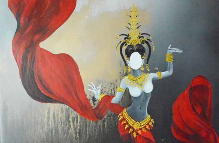 Din expose "ABSTRACT APSARA" au Sofitel de Phnom Penh