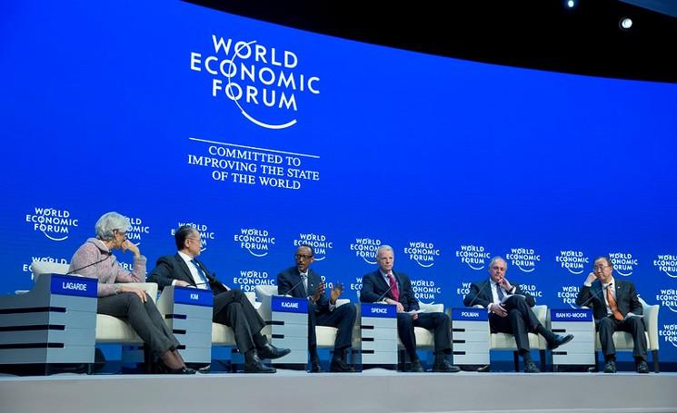 Le forum economique mondial de Davos