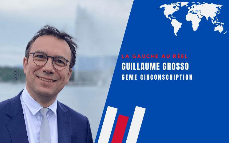 lepetitjournal.com est allé à la rencontre des candidats dans chaque circonscription des FDE. Guillaume Grosso, candidat de la "gauche au RÉEL" à la 6e circonscription, a répondu à nos questions