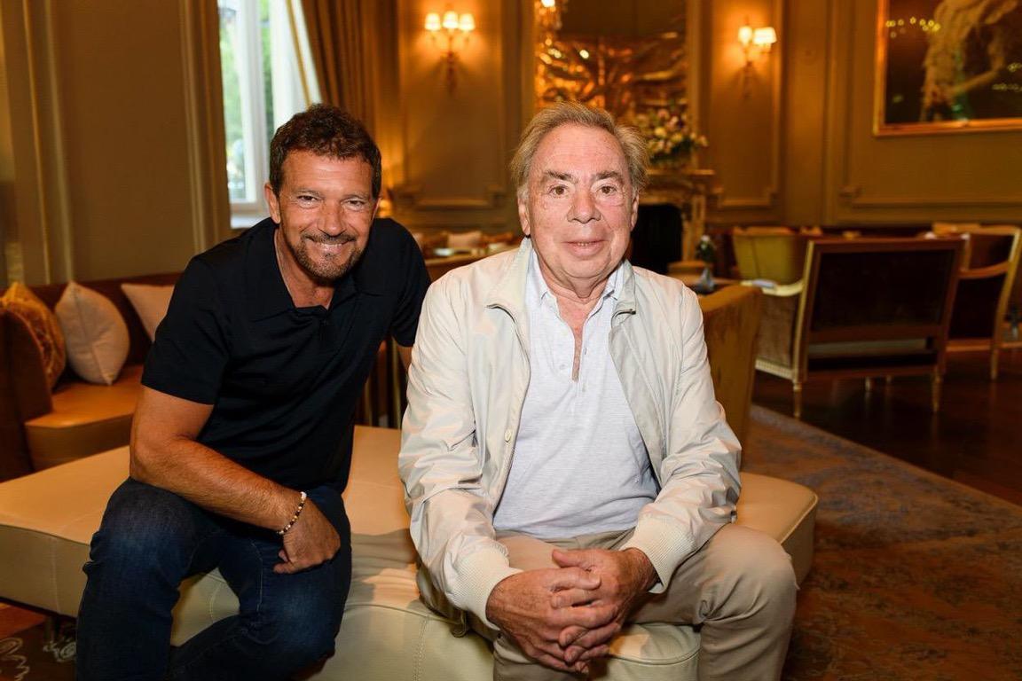 Antonio Banderas et Andrew Lloyd Webber