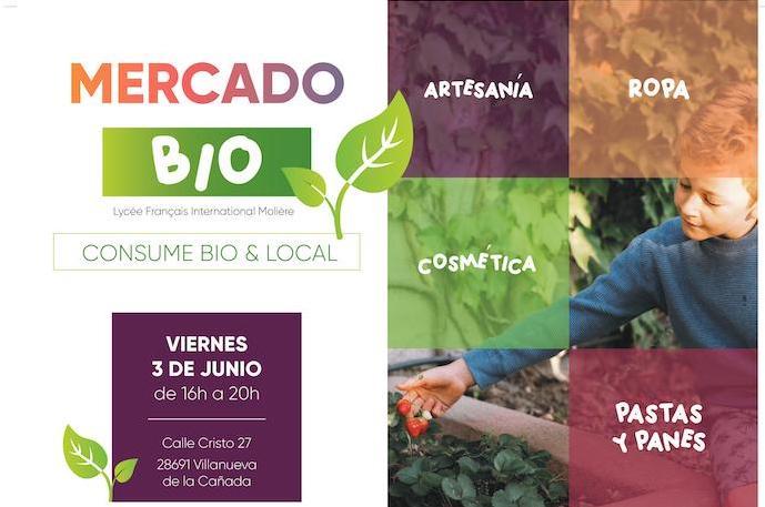 affiche du Marche Bio