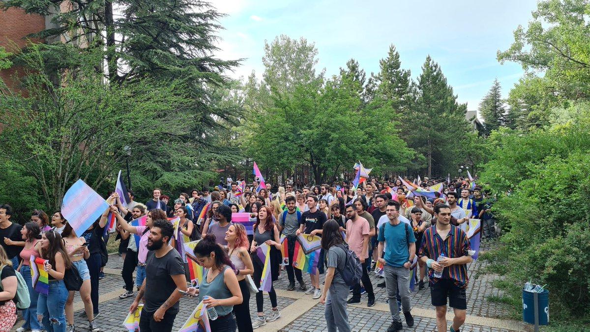 ODTU turquie étudiants LGBT Marche des fiertés