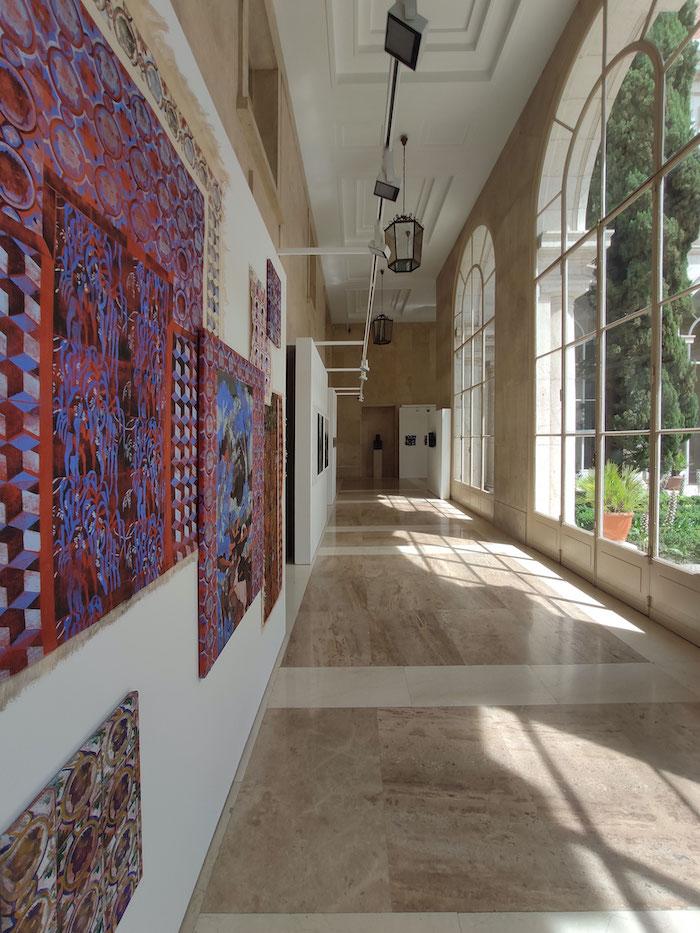 vue generale de l'exposition "itinérance"