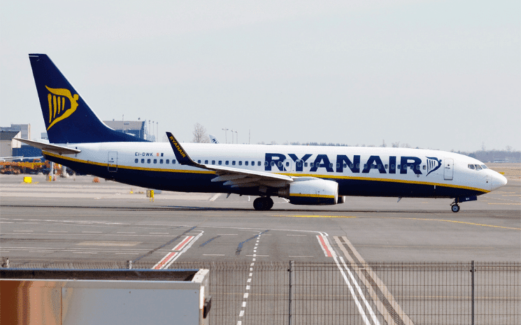 Avion de la compagnie Ryanair