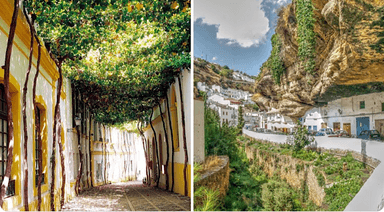 Callejón de los Ciegos Jérez, Cuevas del Sol Setenil de las Bodegas