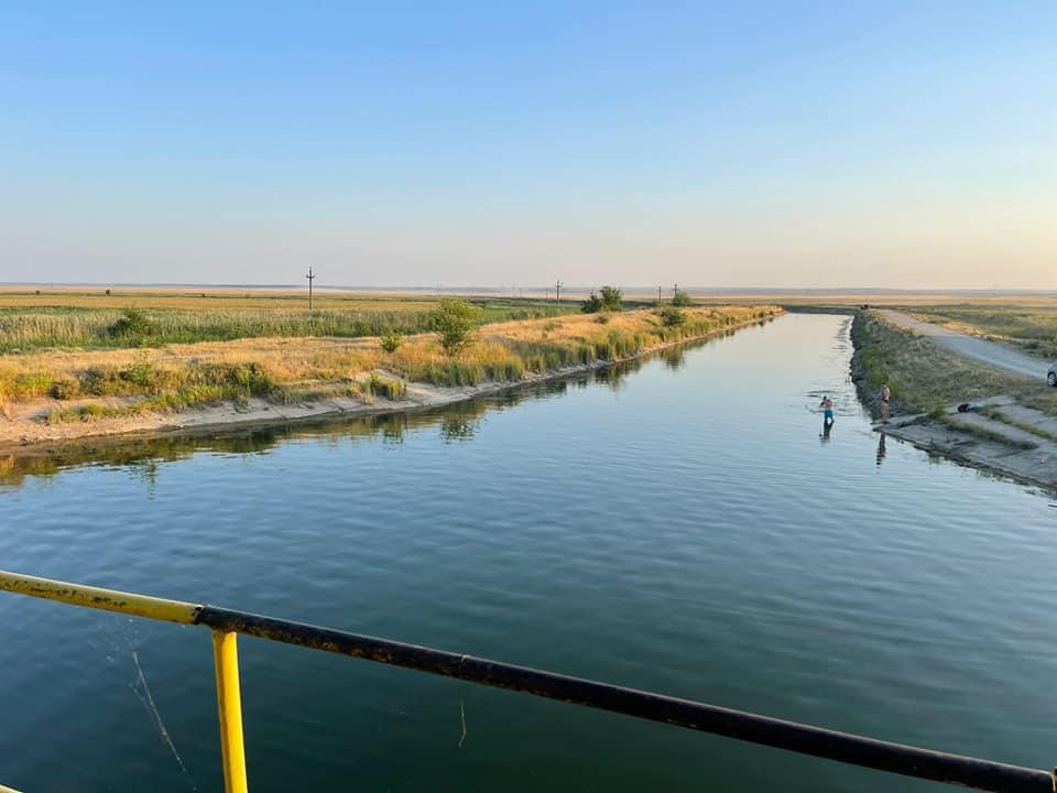 Baisse du niveau du Danube