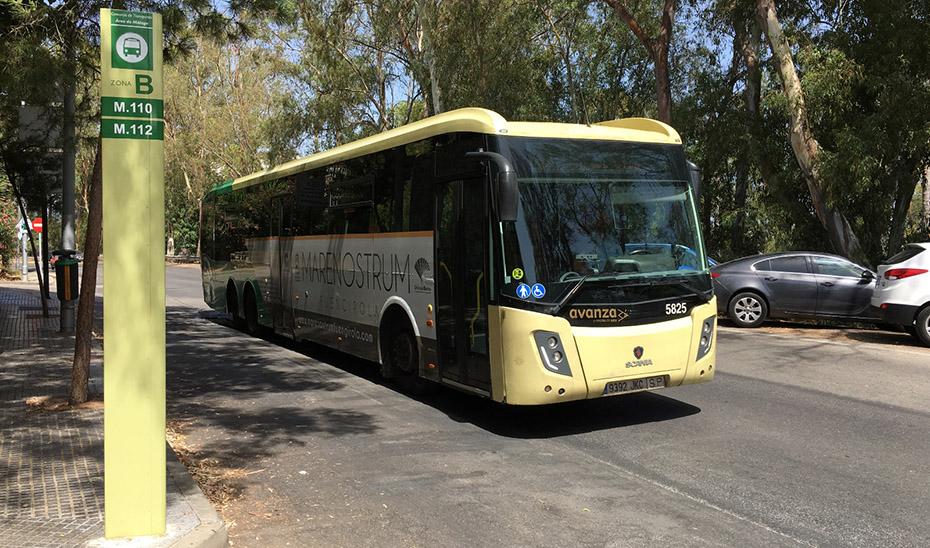 Autobús del Consorcio de Transporte de Málaga Junta Andalucia