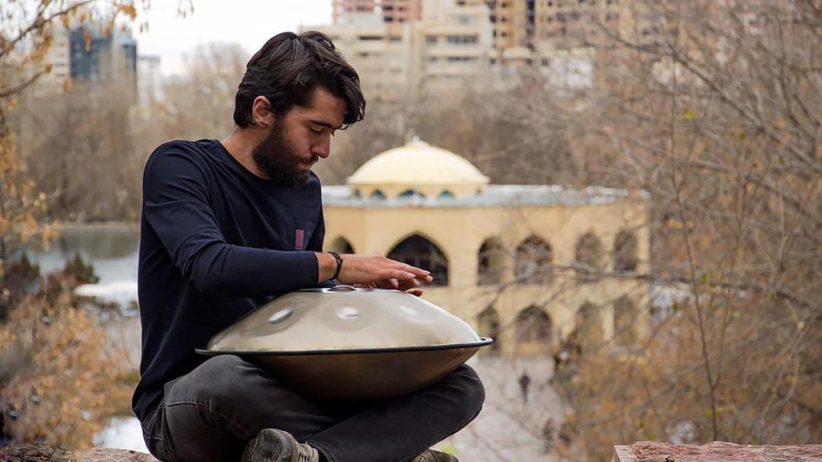 hang drum à Shanghai instrument de musique