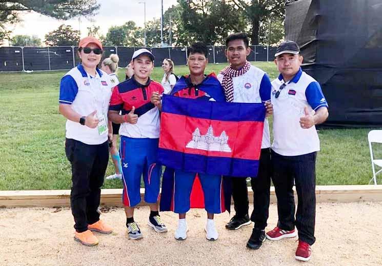 Fédération cambodgienne de boules et de pétanque (FBCP) Ouk Sreymom AKP copy