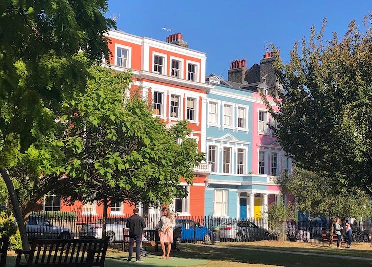Primrose Hill sous la canicule