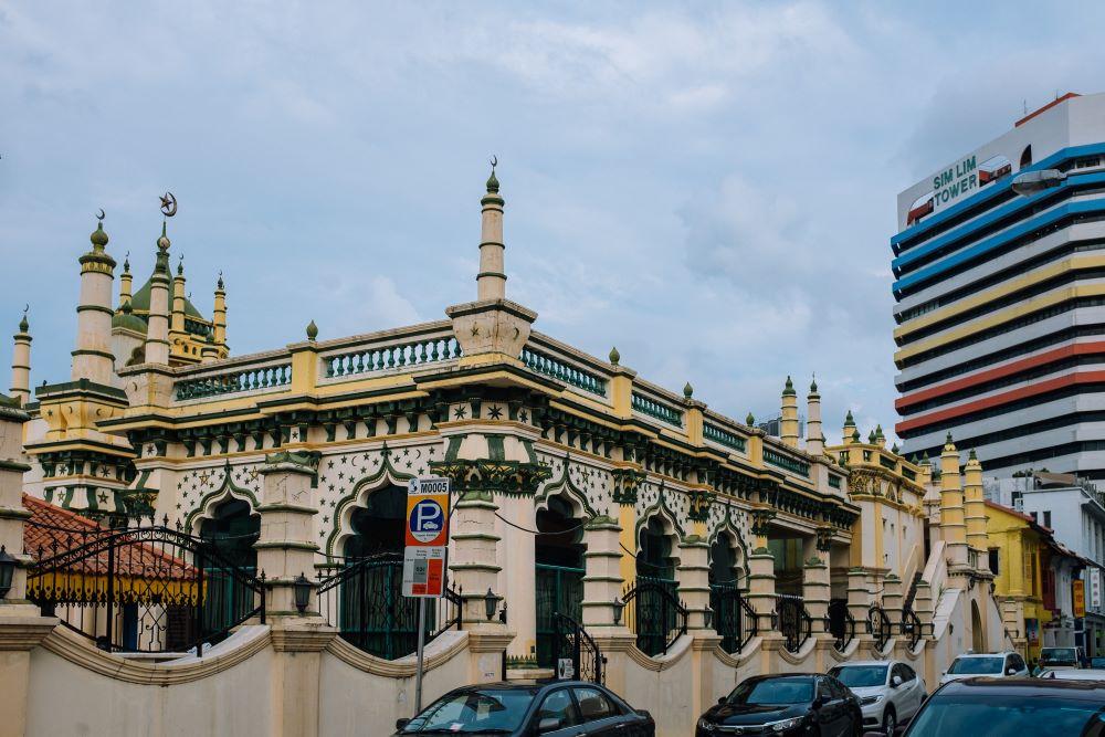 photo d'une mosquée à Singapour