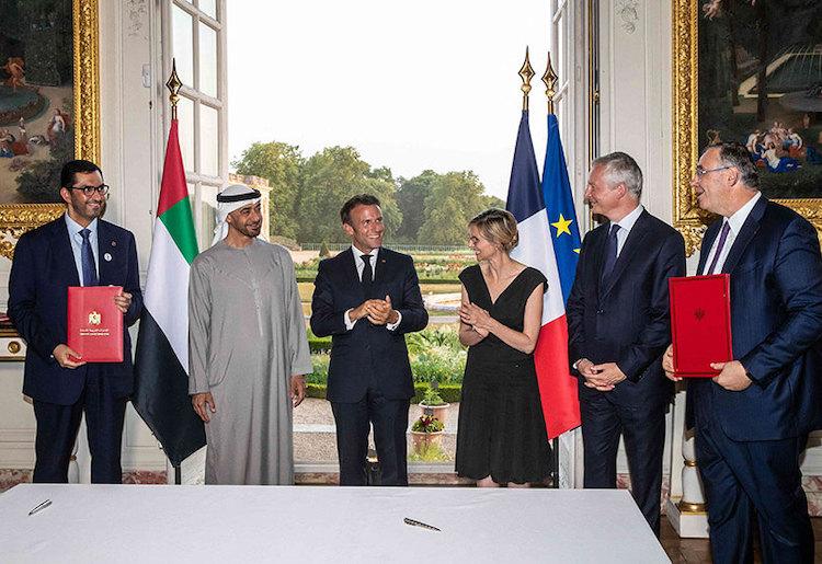 signature emirats France