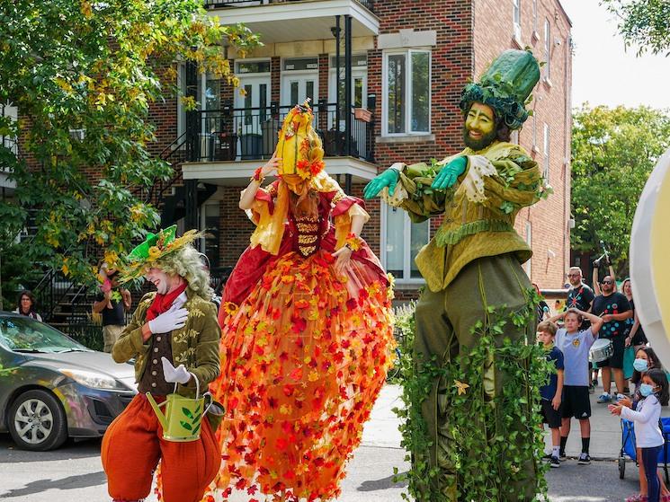 Le festival des arts de ruelle à Montréal