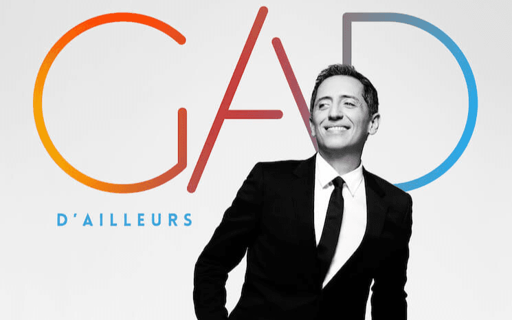 L'humoriste Gad Elmaleh pour son 10ème spectacle solo D'ailleurs à Montréal