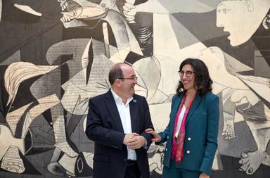 Miquel Iceta, Rima Abdul Malak, Reina Sofia Madrid,