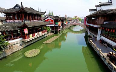 Qibao, une vieille ville en Chine