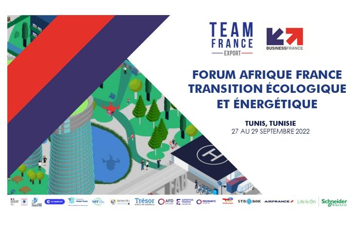 TEAM FRANCE BUSINESS FRANCE TRANSITION ECOLOGIQUE AFRIQUE TUNISIE