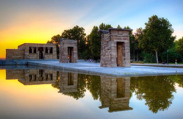 Templo de Debod à Madrid