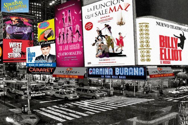 affiches de comedie musicale en espagne