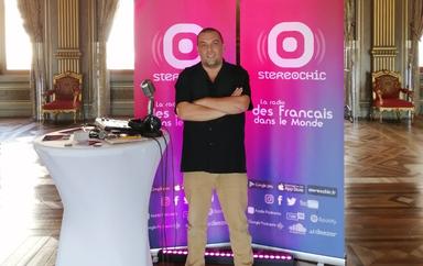 Gauthier Seys, fondateur de StereoChic radio à la mairie de Paris
