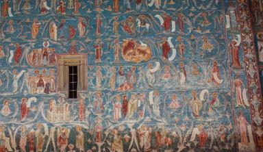 monastère Voronet Bucovine en Roumanie