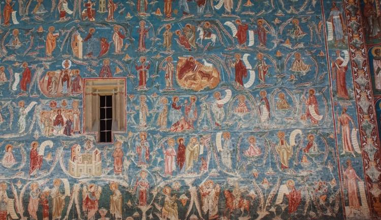 monastère Voronet Bucovine en Roumanie