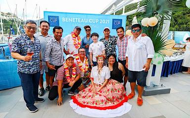 photo groupe beneteau Hong Kong cup