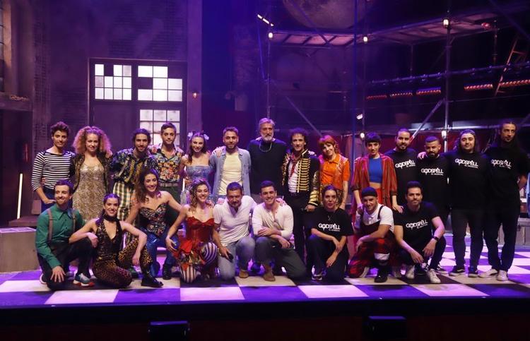 Antonio Banderas Emilio Aragón, 14 danseurs, présentent "Godspell" à Malaga