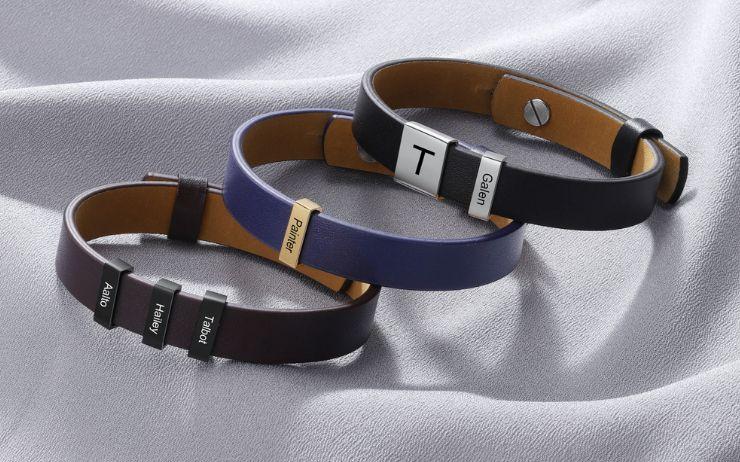 Bracelet en cuir pour homme personnalisé