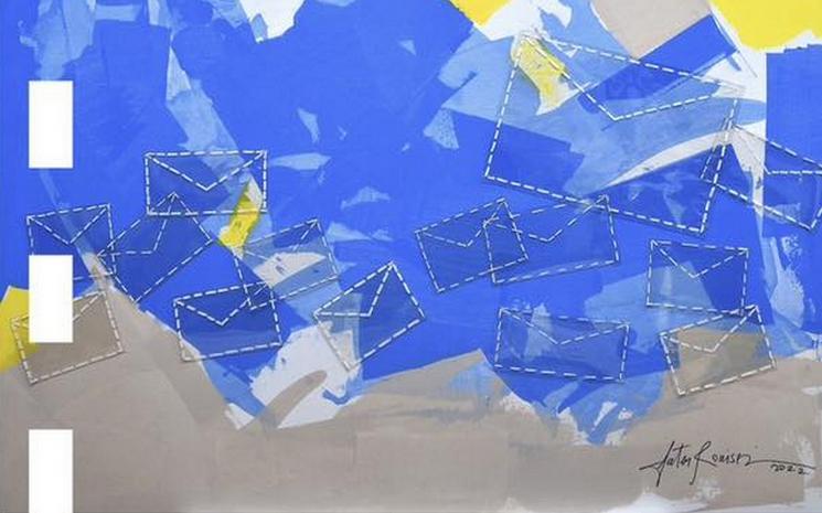 FATEN ROUISSI EXPO CORRESPONDANCE DU TEMPS PRESENT