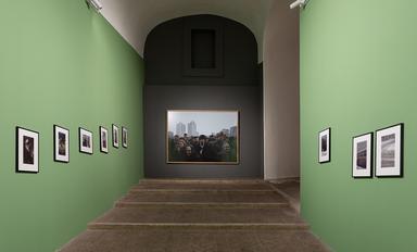 vue d'exposition collection villa médicis