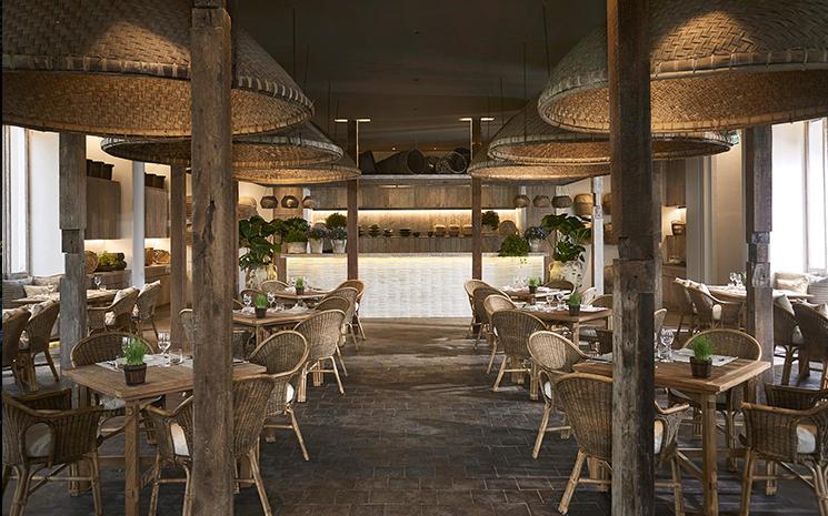 Restaurant de l'hotel Raya Heritage a Chiang Mai