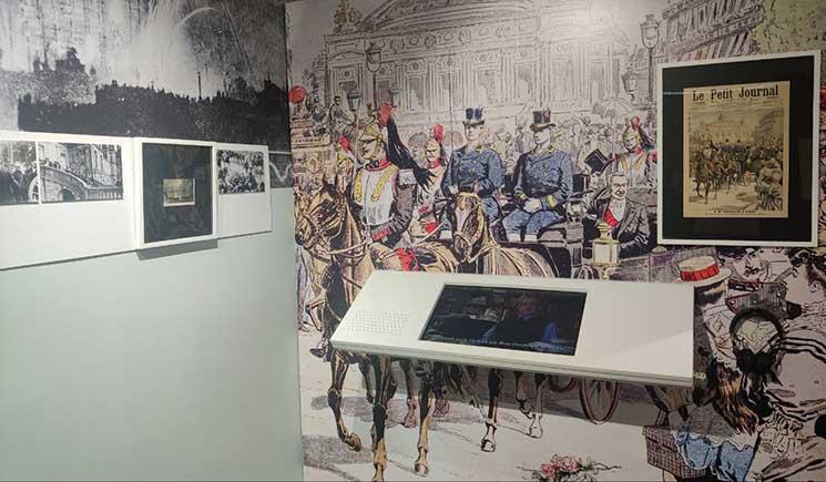 Le voyage du roi sisovath en France