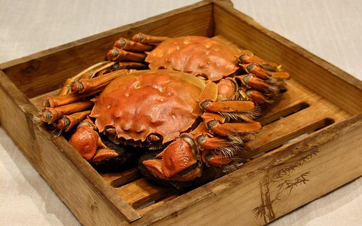 Crabes à poils Hong Kong