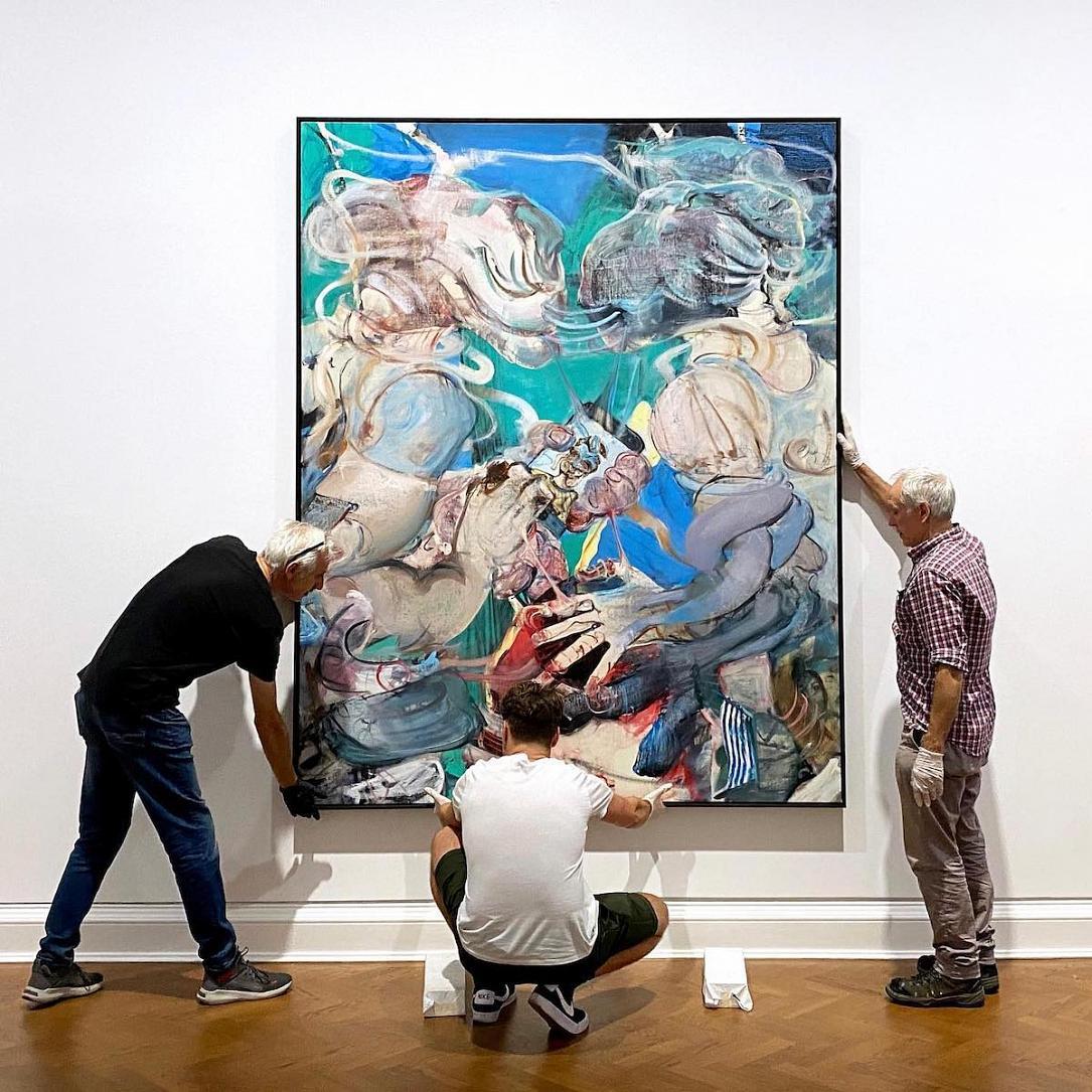 De nouvelles peintures de l'artiste roumain Adrian Ghenie exposées à Londres