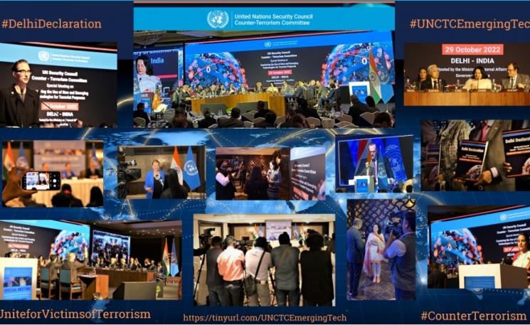 La déclaration de Delhi du comité contre le terrorisme des Nations Unies