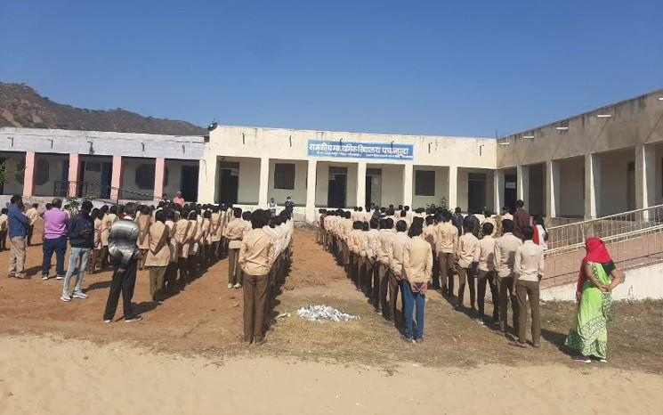 L'école du Rajasthan en Inde aidée par l'association COOP-IN