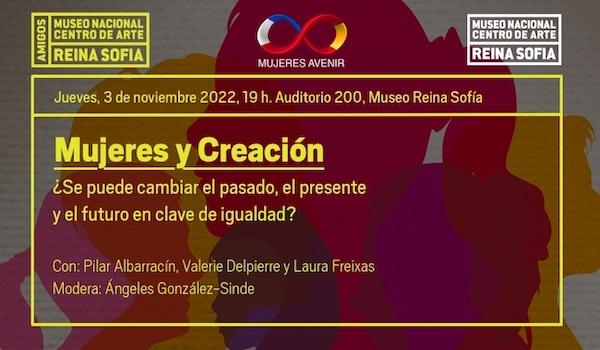 affiche de mujeres avenir au reina Sofia