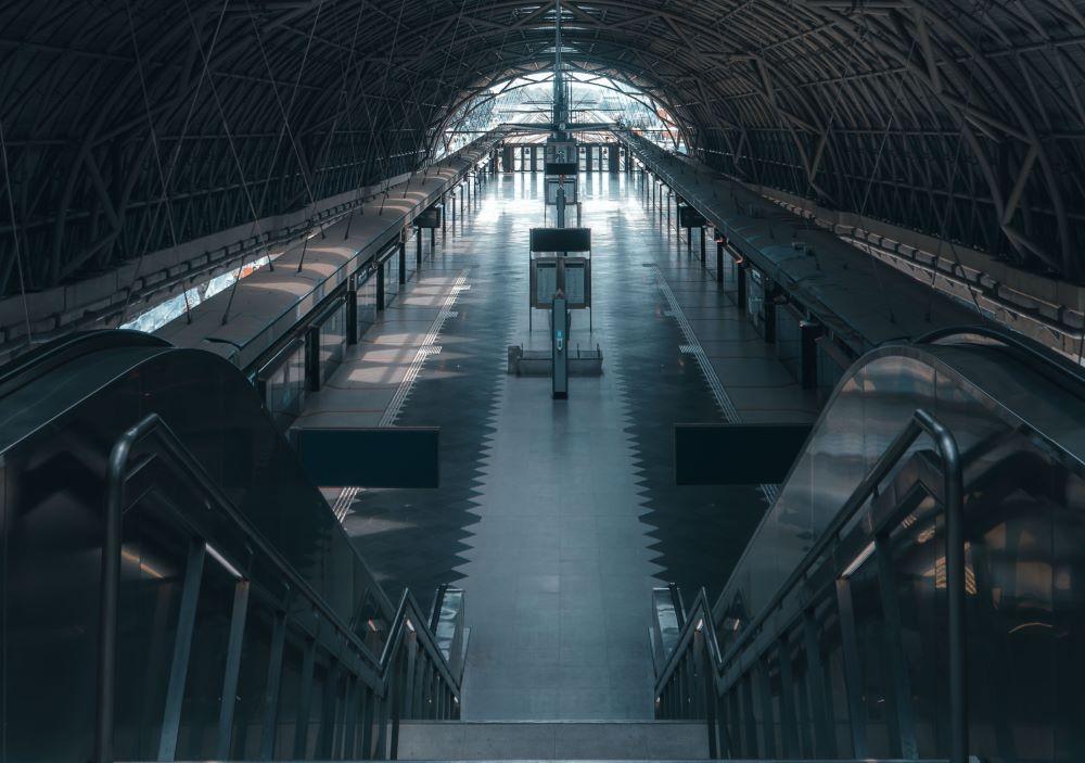 Une station de mrt à singapour