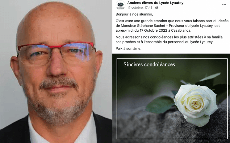 stephane sachet décès casablanca
