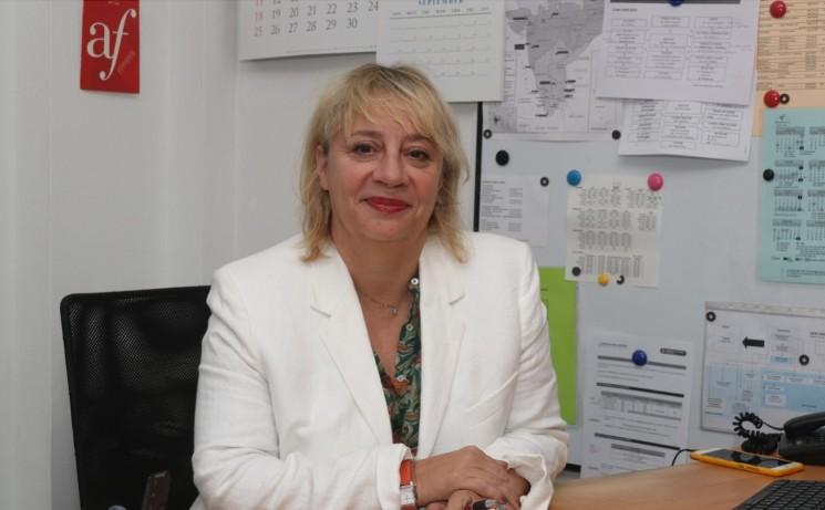 Patricia Thery-Hart, directrice de l'Alliance française de Chennai