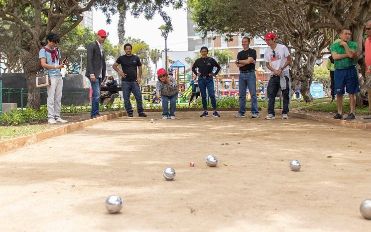 Tournoi d’inauguration pour le premier terrain municipal de pétanque au Pérou