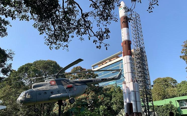 Le site de lancement de l'ISRO, l'agence spatiale indienne