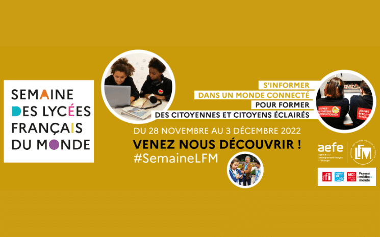 semaine des lycées français de l'aefe 2022
